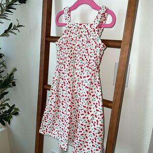 Old Navy Cherry Pattern Kids Dress - Red and White